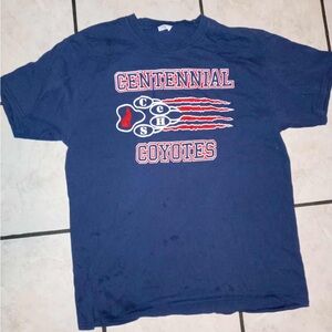 Centennial Coyotes Blue Graphic T-Shirt